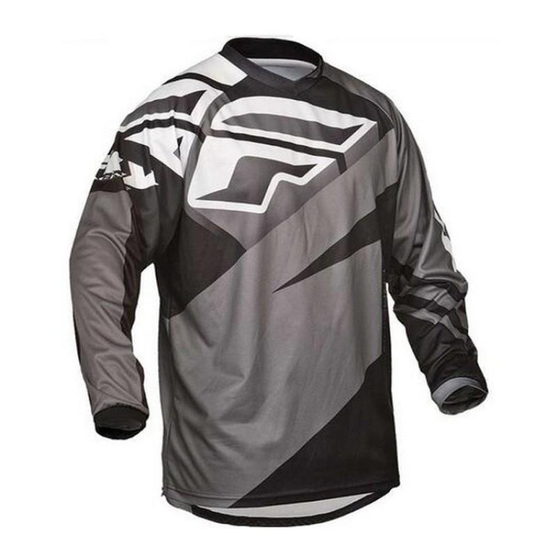 Mens Long Sleeve Mountain Bike Downhill Jersey Breathable Cycling Outdoor Riding