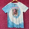 Janis Joplin Pearl Album Blue Tie Dye T-Shirt