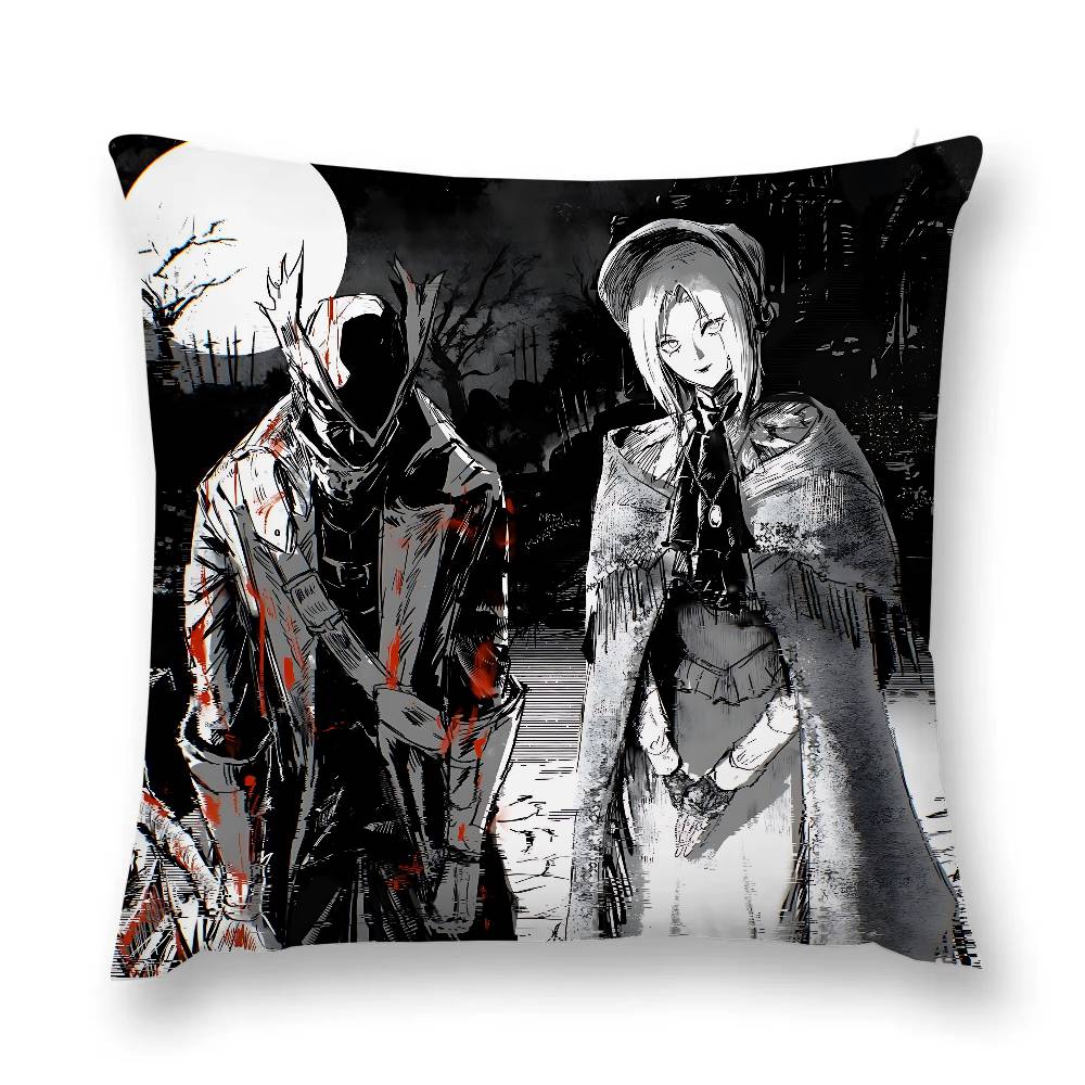 

Крутая наволочка B-Bloodborne Подушки для наволочки Предметы домашнего декора Украшение гостиной Наволочки 16x16Inch