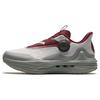 Champion Series Versatile Abrasion Resistant Breathable Low Top Running Shoes Men's Gray Red 112345508A-2