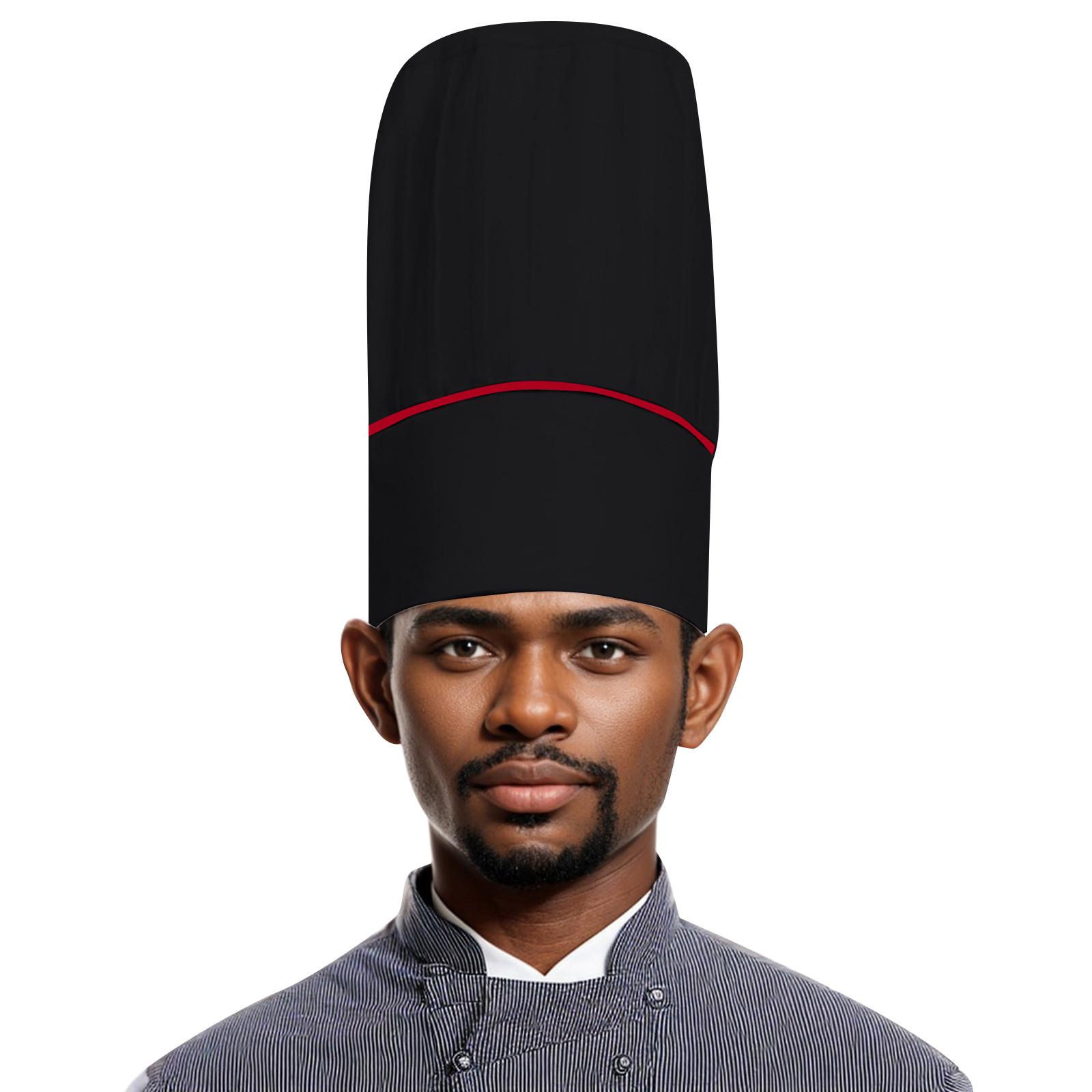 

Знаменитая шляпа шеф-повара, кондитерская, тканевая шляпа, рабочая шляпа, плиссированная шляпа One Size