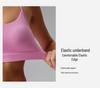 Spaghetti Strap Shockproof Sports Bra – Women's Thin, Supportive Yoga Camisole with Nude Feel