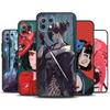 Anime Girl Samurai Case For POCO M6 X3 X5 X6 Pro F3 F5 M5s Cover For Xiaomi 13T 12T 11T 14 Pro 12 13 Lite Case