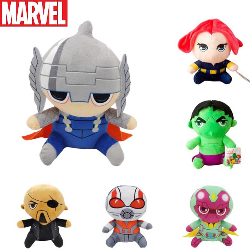 Marvel Avengers Plush Toy Collection Thor Spiderman Black Widow Ironman