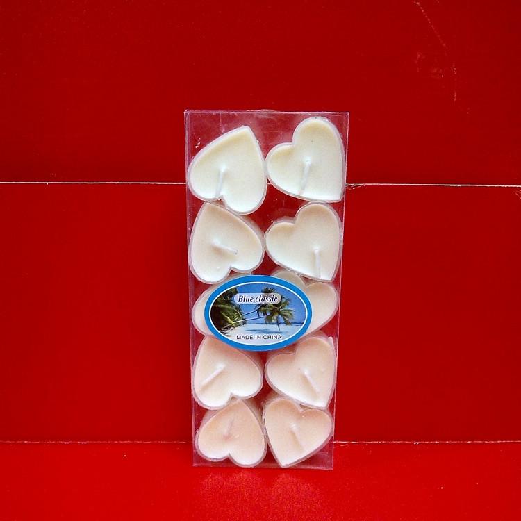 Heart-Shaped Valentine's Day Candles - Creative Confession Gift & Festive Birthday Decor