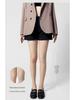 Women's Double Layer Fleece Lined Button Pantyhose for Autumn/Winter