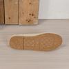 Women's Slip-On Linen Fisherman Shoes - Breathable Casual Penny Loafers with PU Sole
