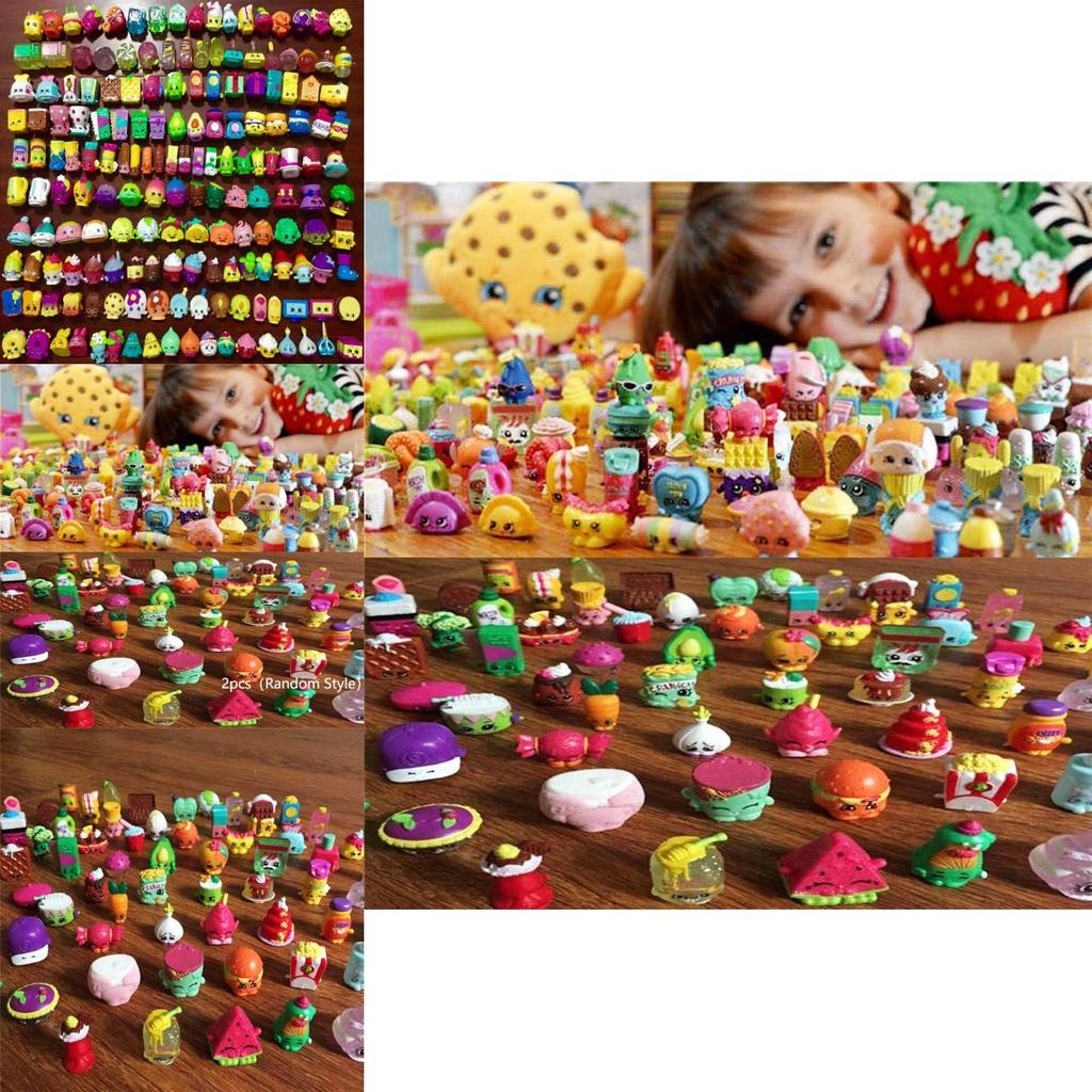 Various Styles Shopkins Season 2-5 Mini Toys Perfect For Kids Playing And Studying
