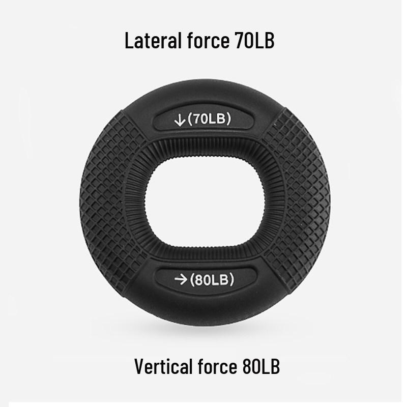 

Dual Strength Silicone Grip Ring for Arm & Finger Rehab and Muscle Training Double Strength