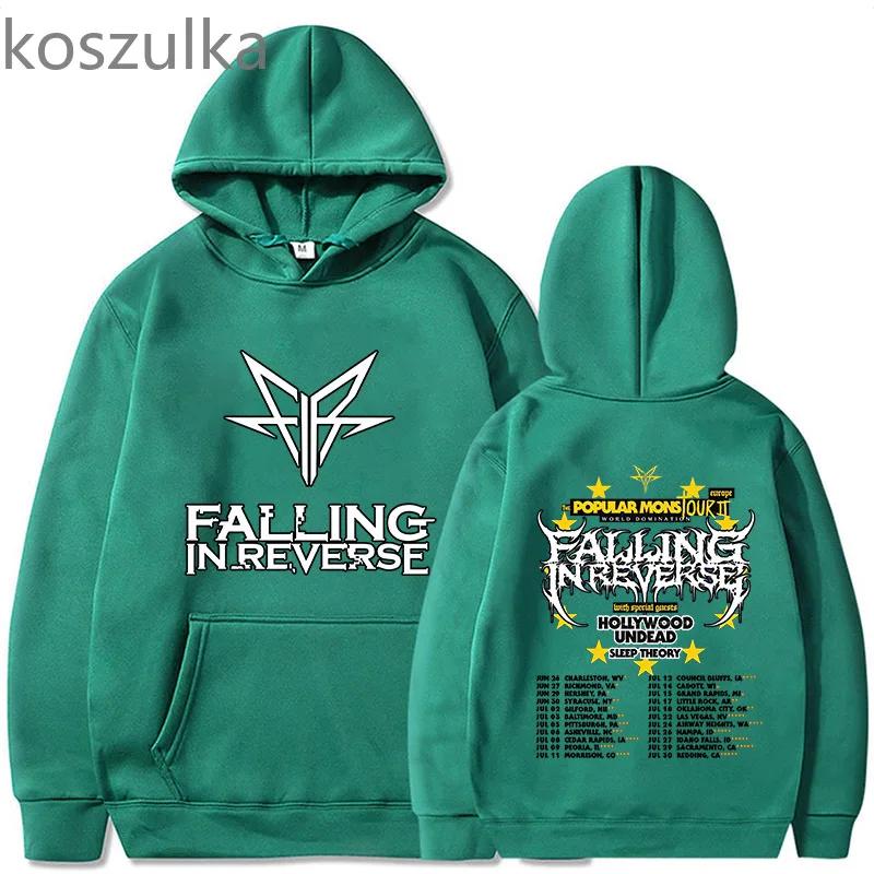Funny Falling In Reverse The Popular Mons Hoodies Women Men Funny Prank Sweatshirt Letter Pattern Clothing