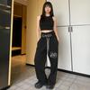 Y2K Street Personalized Trendy Printed Casual Pants for Men and Women