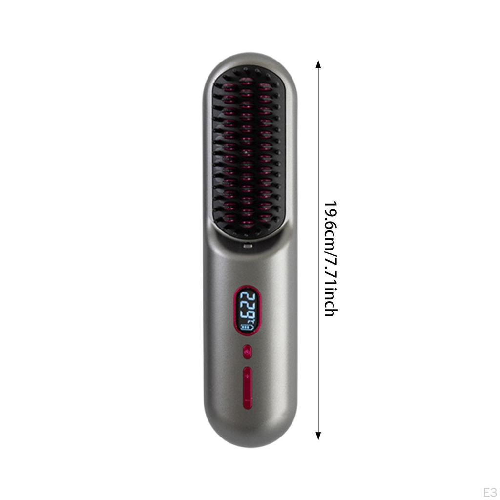 Hair Straightening Tool Mini Heated Comb for Women And Girls