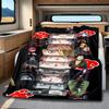 Japanese anime cartoon NARUTO famous Uzumaki Naruto blanket soft home furnishing nap decoration four seasons warm Sherpa blanket B12