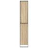 Tall Cabinet in Sonoma 79 x 36 x 200 cm Particleboard