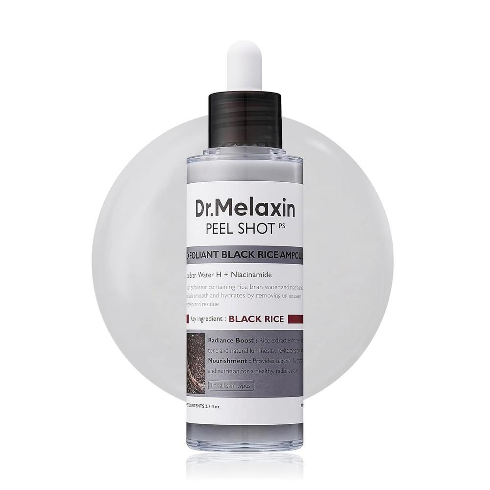 Доктор. Melaxin Peel Shot Эксфолиант Ампула с черным рисом 80 мл 80ml