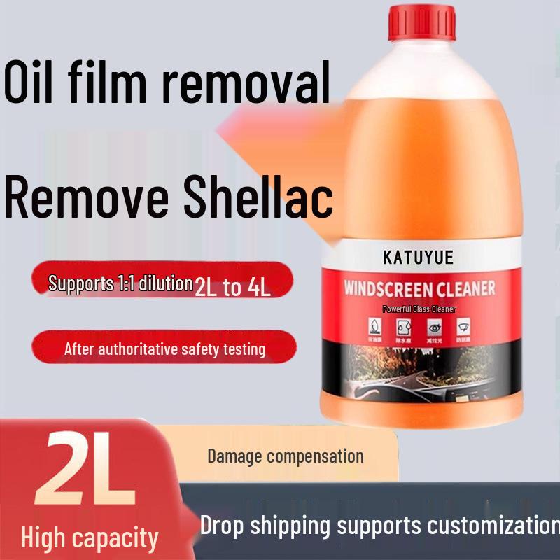 

Powerful Car Glass Cleaner & Insect Remover with Antifreeze Protection for All Seasons