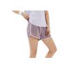 Anta Comprehensive Training Series Running Ice Silk Fitness Solid Color Training Shorts Women Shorts Dusty-Purple 962227302-3