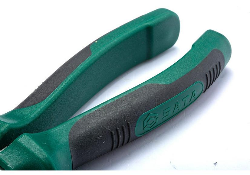SATA Effort-Saving Steel Wire and Flat-Nose Locking Pliers 72201B-72202B-72203B