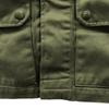 FRENCH ARMY 80s vintage Military jacket 88L Khaki Men's Used