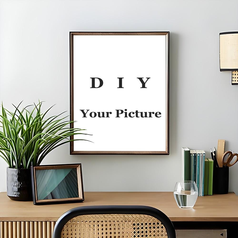 DIY Custom Print Your Picture Wall Art Poster Pictures For Living Room Home Decor Waterproof Painting Customized Gifts