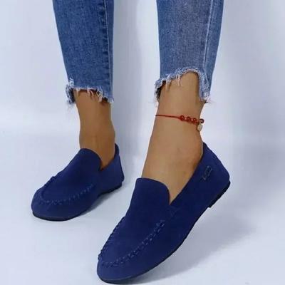 Women's Shoes Versatile Slip-On Ladies Spring Flat Casual Comfortable Shoes Round Toe Solft Sole Light Walking Shoes Zapatillas
