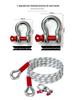Heavy-Duty Off-Road Vehicle Tow Rope for Car and Truck Rescue