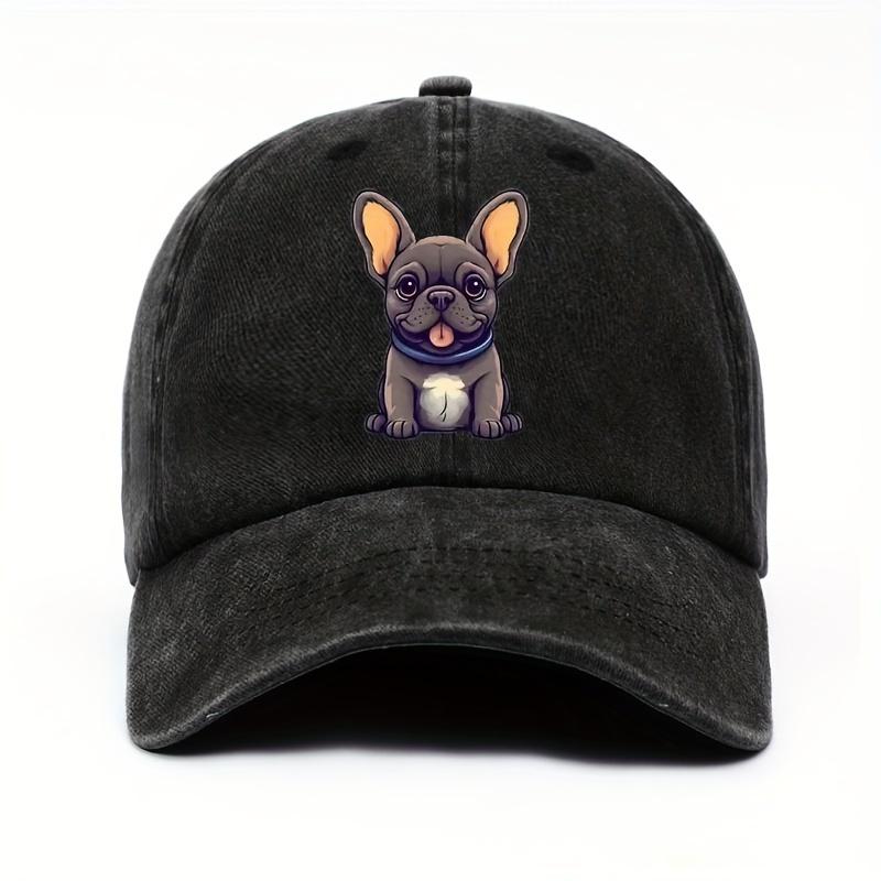 Fantasy Dog Printed Cotton Baseball Cap, Adjustable for Both Men and Women, Duck Tongue Cap Suitable for Outdoor Sun Protection