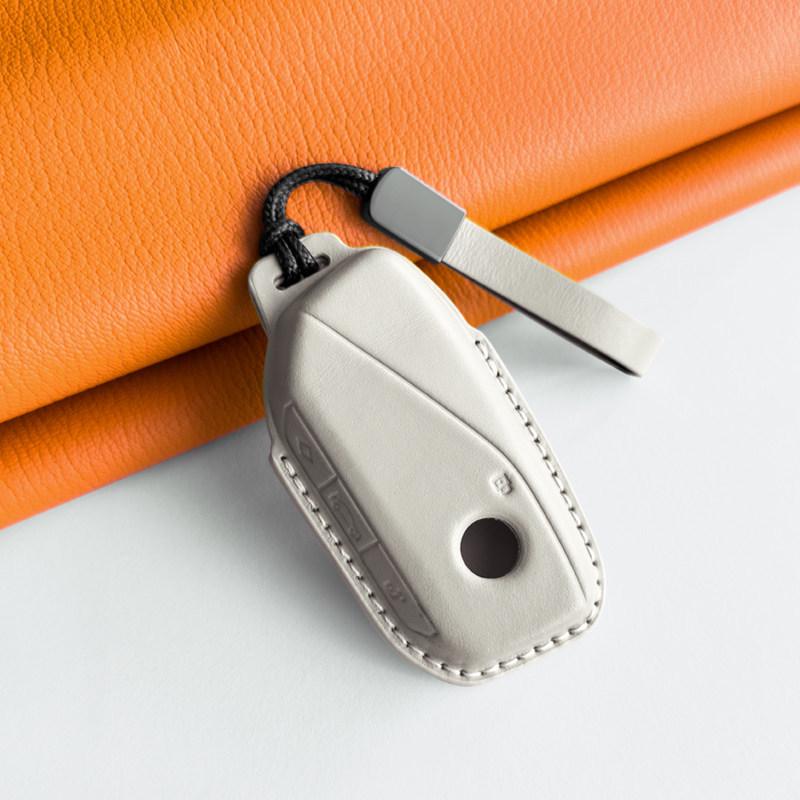 Porta-Chaves BMW em Couro Genuíno para Série 5, Série 7, X1, X2, X3, X5, X7, i5, ix3