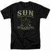 Sun Records Rockabilly Bird T-shirt Licensed Classic Rock N Roll Merch Black