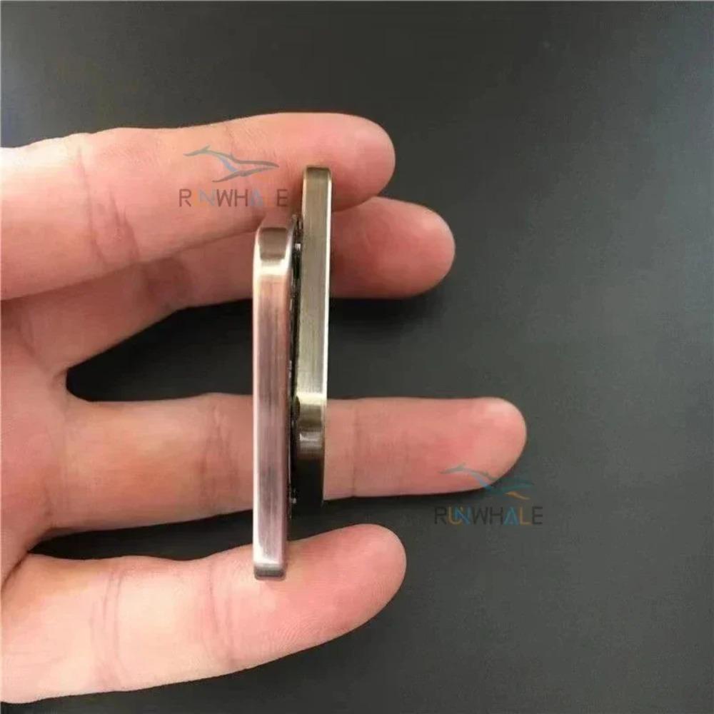 EDC Push Slider Metal Fidget Anti Stress Toys Adults Finger Spinner Poker Relieve Anxiety Toy Portable Pop Magnetic Slider Games