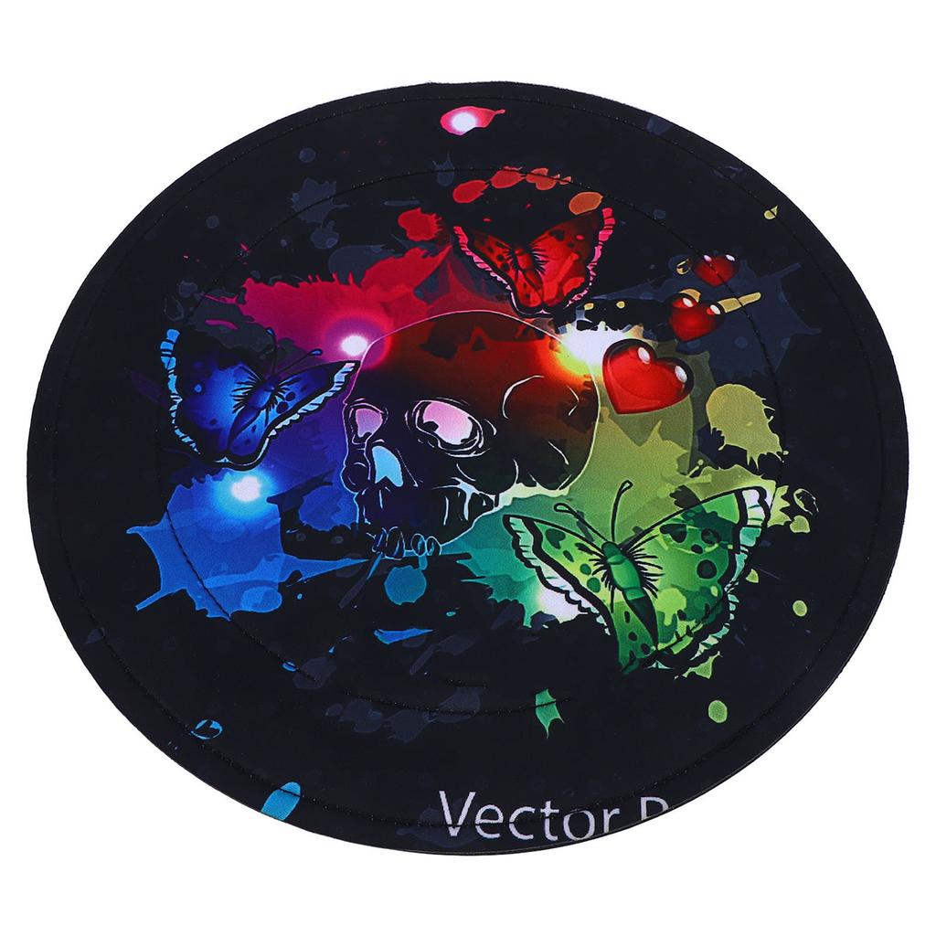 Bike Disc Brake Cover PP5 Fabric Disc Brake Wash Cover Protect From Overspray Skull Pattern for
