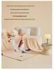 Ruijing Little Goose Knit Blanket - Multi-purpose Decorative Blanket for Office, Nap, and Sofa.