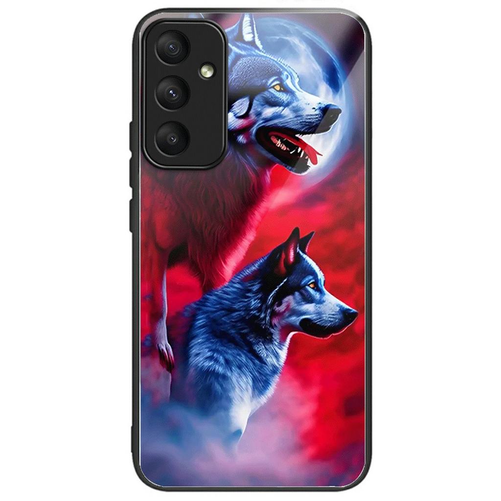 For Samsung Galaxy A17 5G/A17 4G/A26 5G Case Tempered Glass TPU Drop-Proof Phone Cover Pattern Printing
