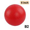 Easy to Inflate Rubber Kickball Bouncy Playground Ball for Kids Backyard School Holiday Family Fun Games