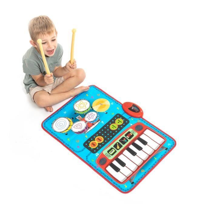 SHOP-STORY - BEATS'N'TUNES : Tapis d'Éveil Musical 2 en 1 pour Enfant