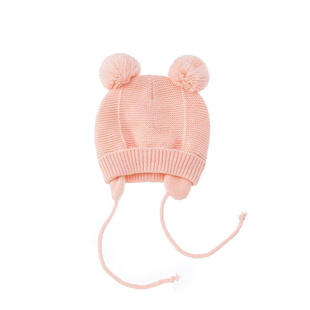 Thicken Warm Kid Earflap Hat Girls Infant Boys Korean Style Bonnet Ear Cap Baby Gloves Baby Caps
