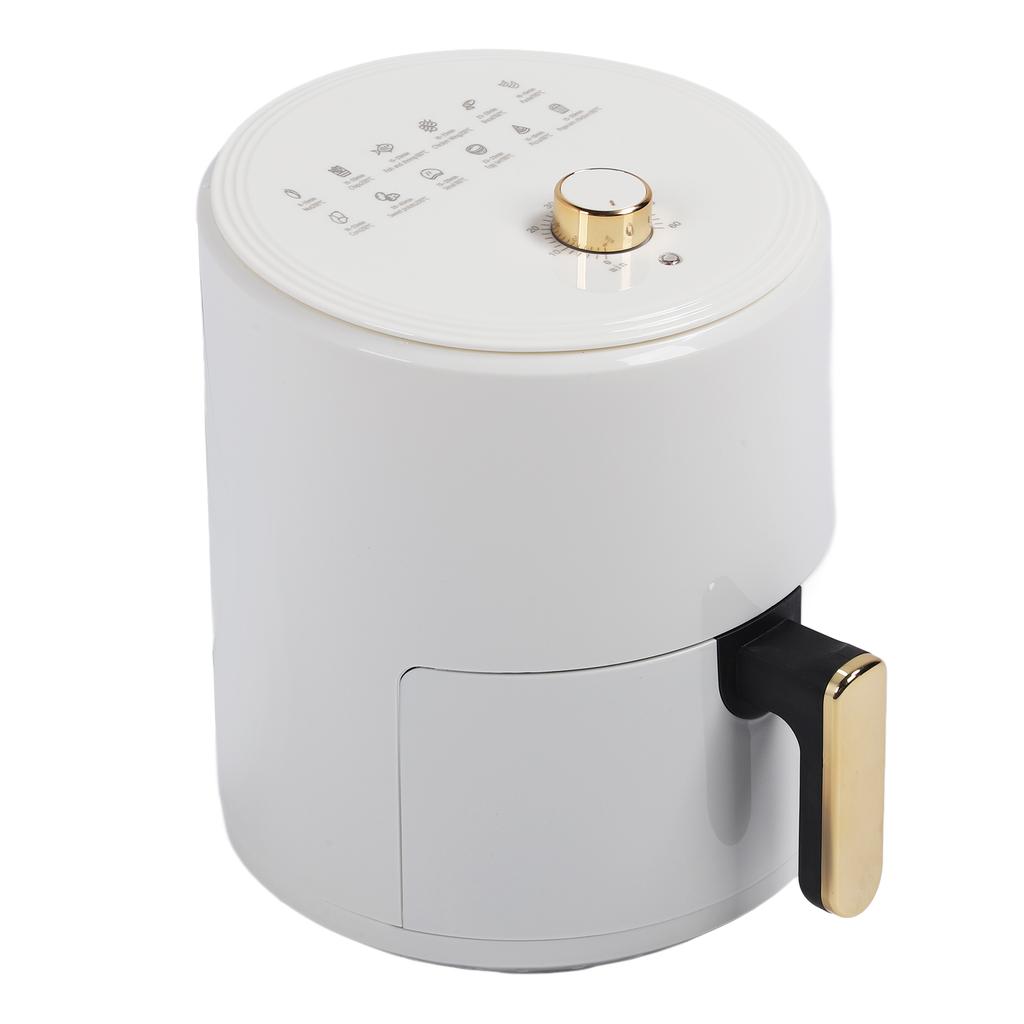 Friggitrice Elettrica Forno Cuocitore Capacità 6L Controllo Intelligente della Temperatura Circolazione del Calore a 360 Gradi