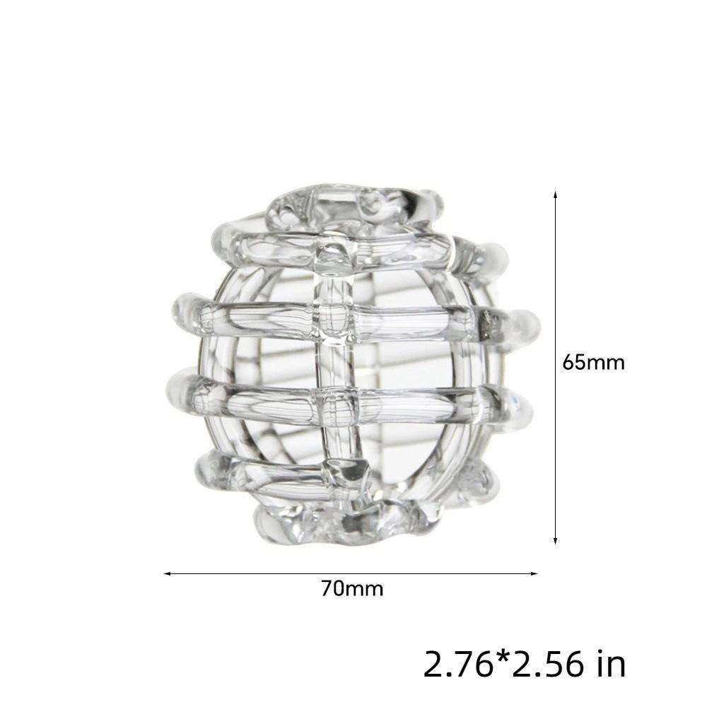 Transparent Glass Ball Vase Zen-Inspired Design Hydroponic Flower Vase Flower Arrangement