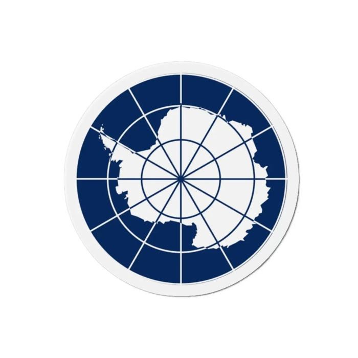 Aimant Rond - Antarctique - 8 cm - 50 pièces - Multicolore - Mixte