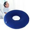 Anti Bedsore Cushion Round Shape Breathable  Inflatable Cushion for Bedridden Patient (Blue)