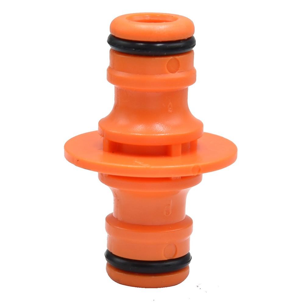10pcs Garden Watering Hose Connector Pipe Joint Tube Quick Double Male Fitting