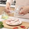"Heavy-Duty" Stainless Steel Kitchen Scissors with Ergonomic Aluminum Handle - Versatile, Durable & Comfortable for All Cutting Needs
