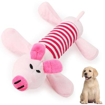 Animais em forma de brinquedos que rangem, brinquedo de pelúcia para cães, brinquedos fofos resistentes a mordidas para cães pequenos e médios, filhotes, animais de estimação, gatos, acessórios para cães