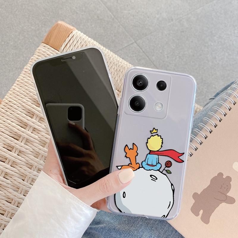 Cosmic Planet Case For iPhone Samsung A55 M34 S24 Xiaomi Redmi 13 Pro 14C Huawei Honor 200 Shockproof Phone Bumper TPU Anti-Scratch Clear Back Cover
