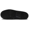 Nike Scarpe da Skateboard Court Vision in Pelle Sintetica Traspirante con Supporto Basse da Donna Nero IR1387-001