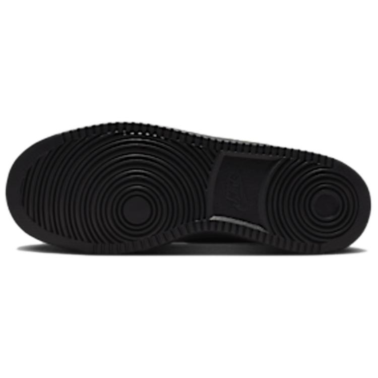 Nike Scarpe da Skateboard Court Vision in Pelle Sintetica Traspirante con Supporto Basse da Donna Nero IR1387-001