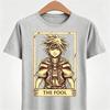 Sora Tarot Card Unisex Tshirt Kingdom Hearts Video Games 2026Summer Unisexs Unisexs Street Wear Y2K Cotton Oversized Tshirt