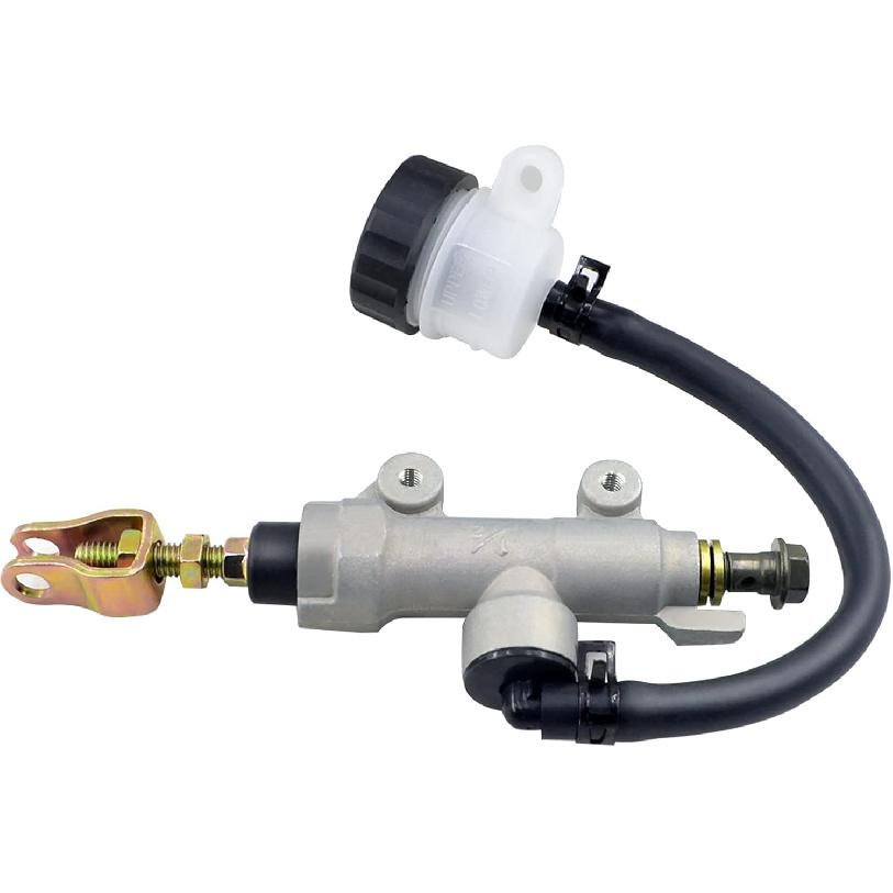 AHL Motorcycle Rear Brake Master Cylinder Pump Kit for Honda Yamaha Suzuki Kawasaki Arctic Cat