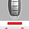 KYDZ 4-Button Smart Key Card for Nissan Model 3 - Remote Key, No Logo