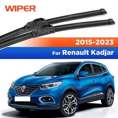 For Renault Kadjar 2015- 2016 2017 2018    Wiper Front Wiper Blades Windshield Windscreen Window Brush 26"+17"